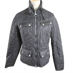Barbour Range Rover Collection Black Quilted Jacket